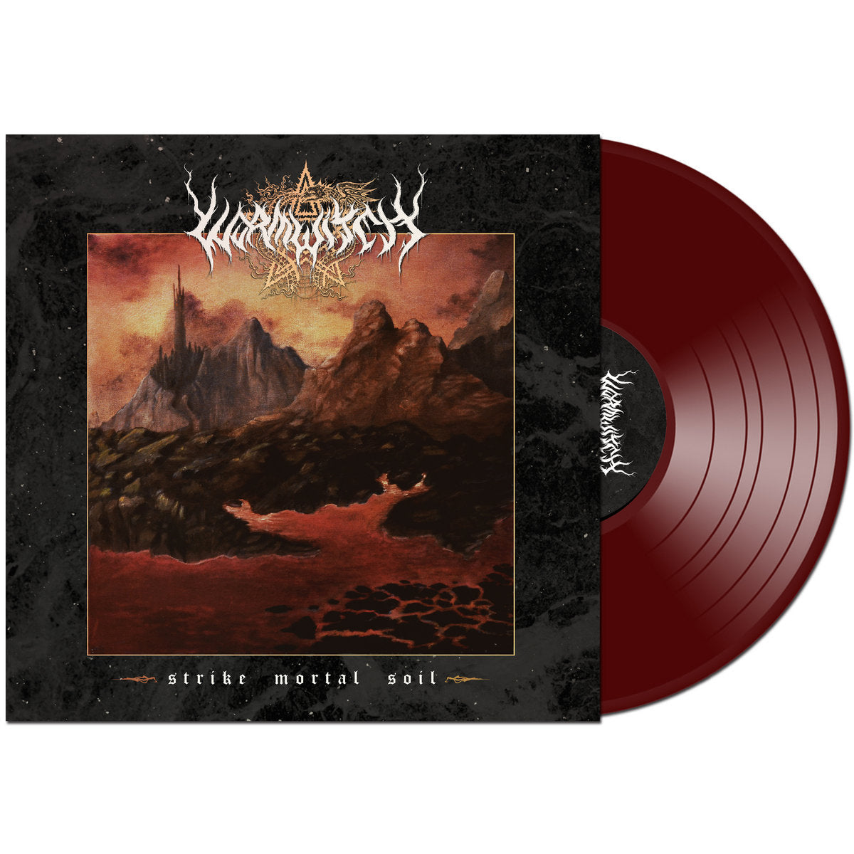 Wormwitch - Strike Mortal Soil on Red Wine Vinyl