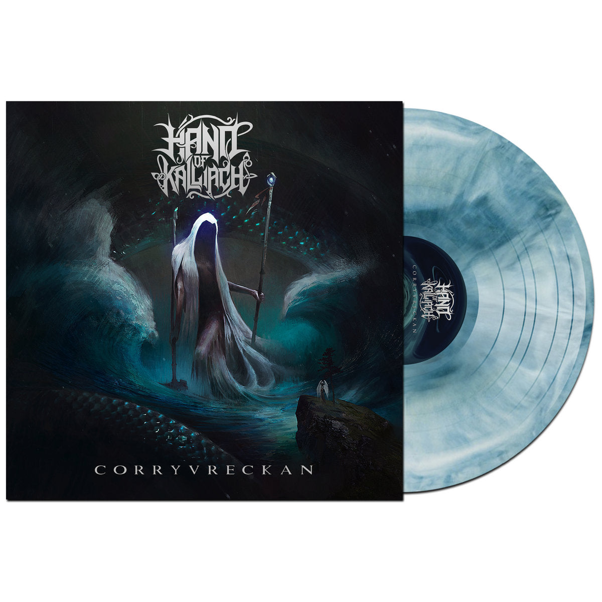 Hand of Kalliach - Corryvreckan on Oceanic White and Blue Vinyl
