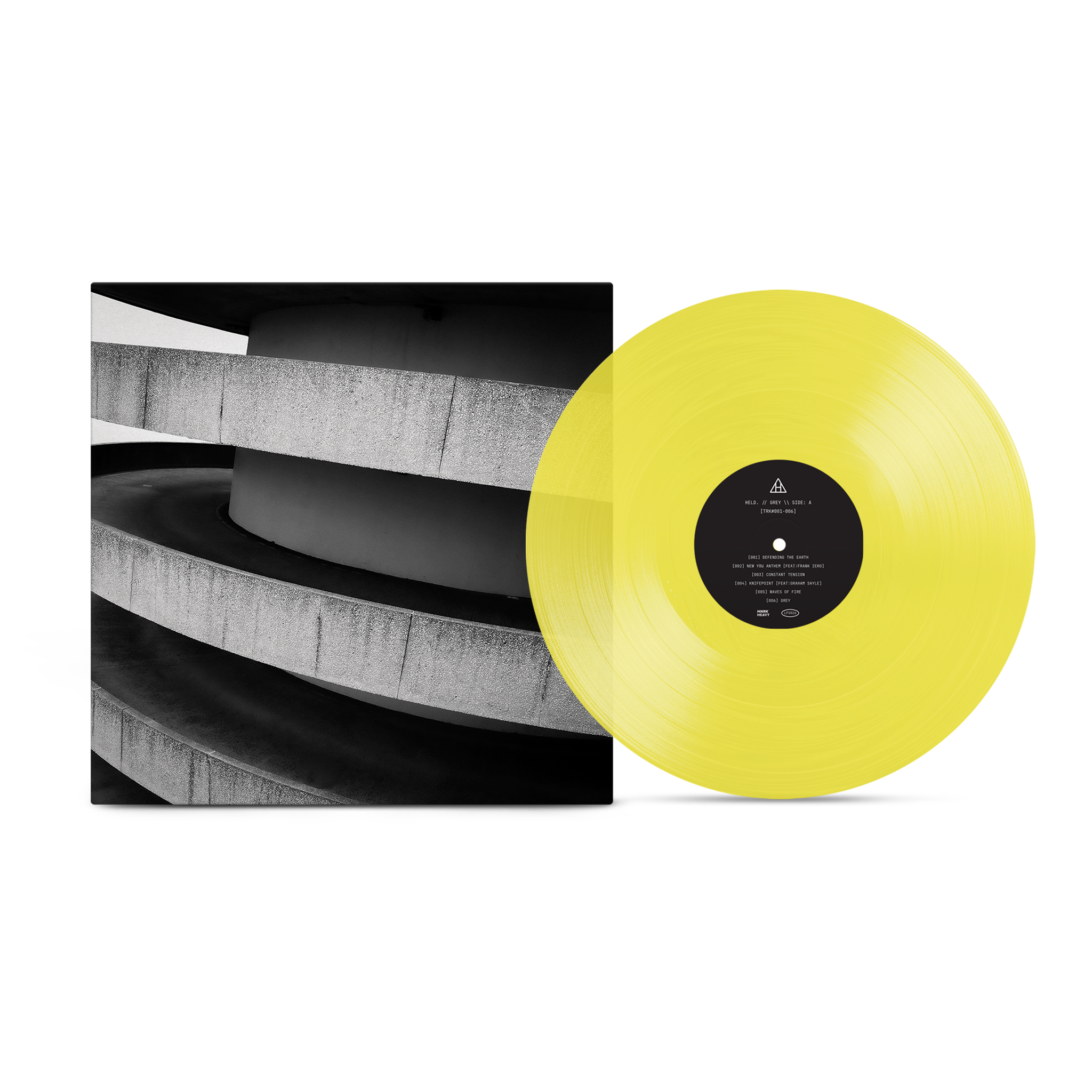 HELD. - GREY on Knifepoint Vinyl