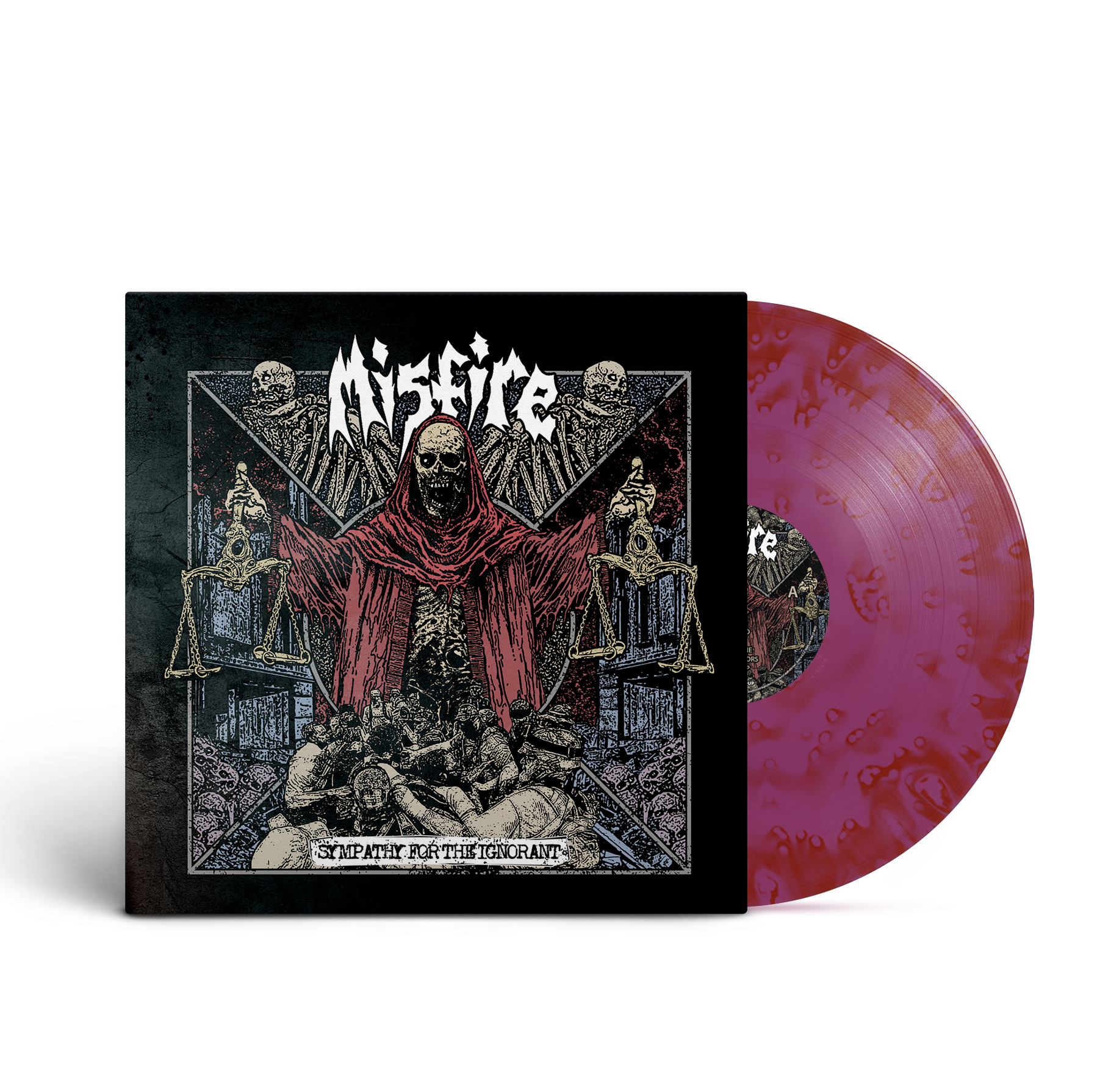 Misfire - Sympathy For The Ignorant - VINYL - Ghostly - Ruby & Grape