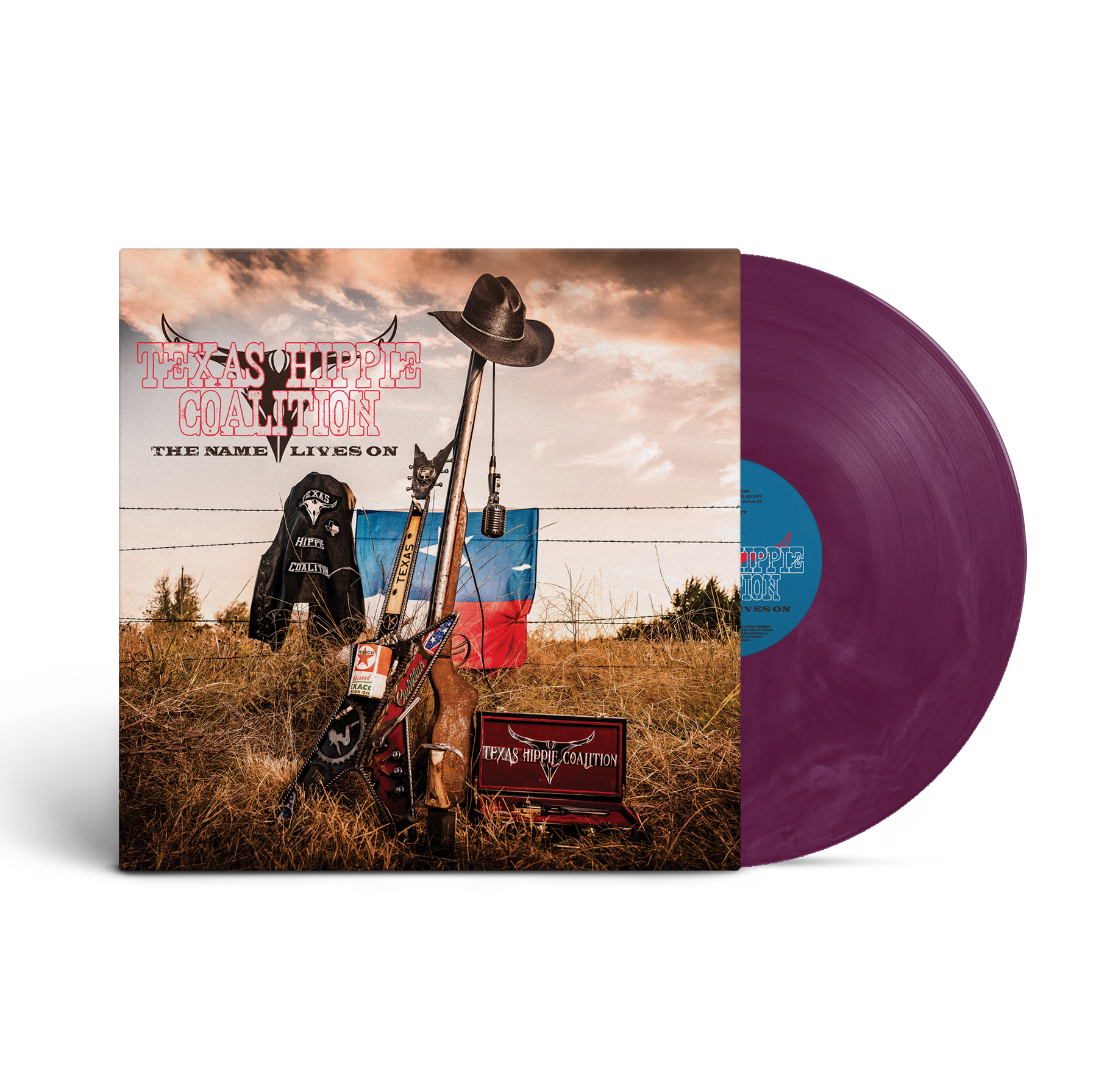 Texas Hippie Coalition - "The Name Lives On" Marble Vinyl