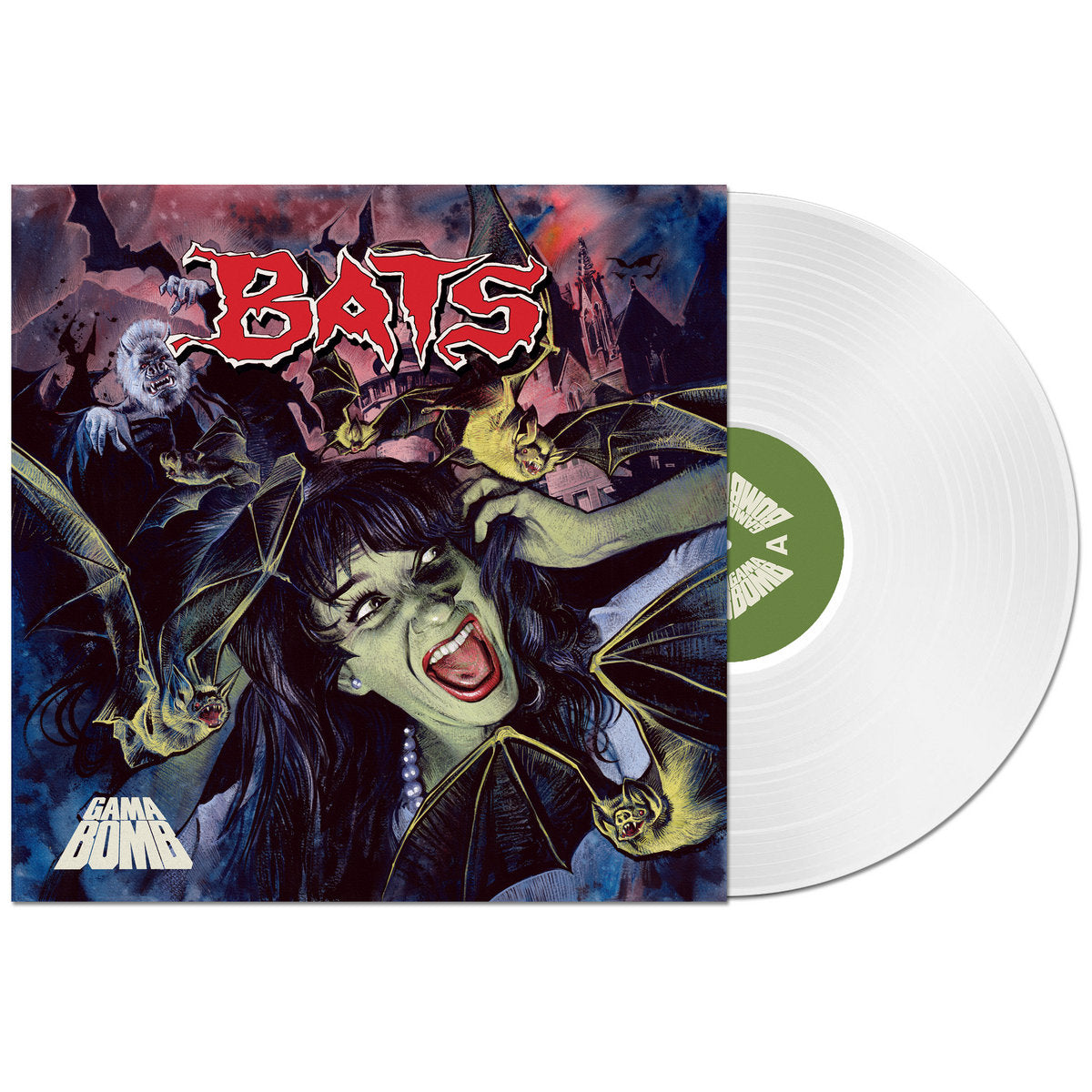Gama Bomb - BATS on Clear Vinyl