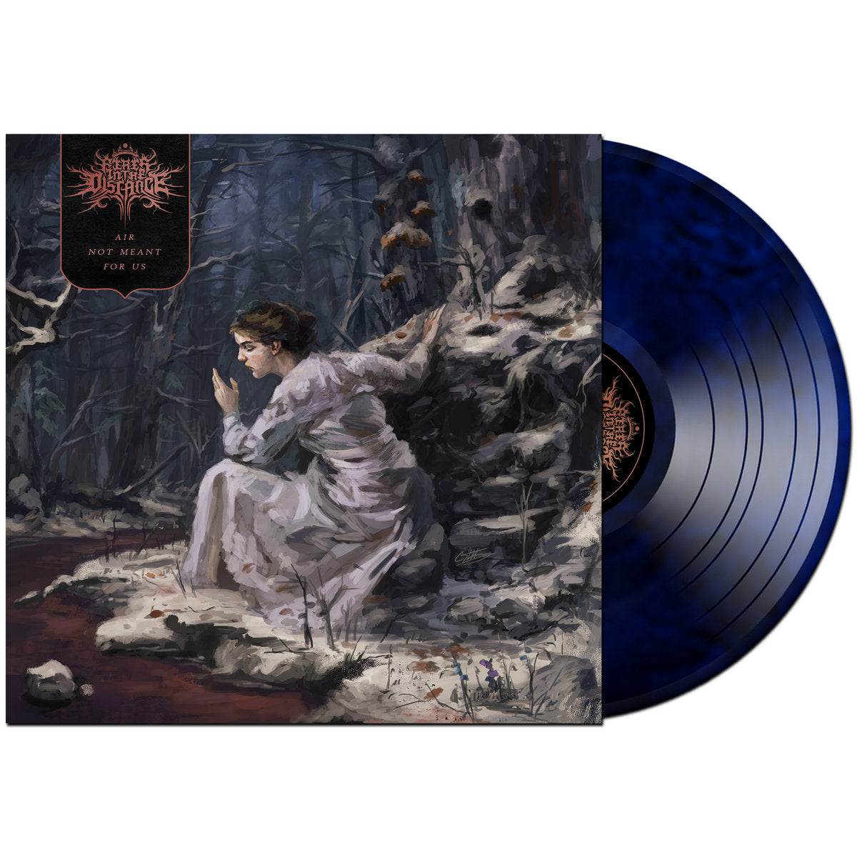 Fires in the Distance - Air Not Meant For Us on Galaxy Blue Vinyl