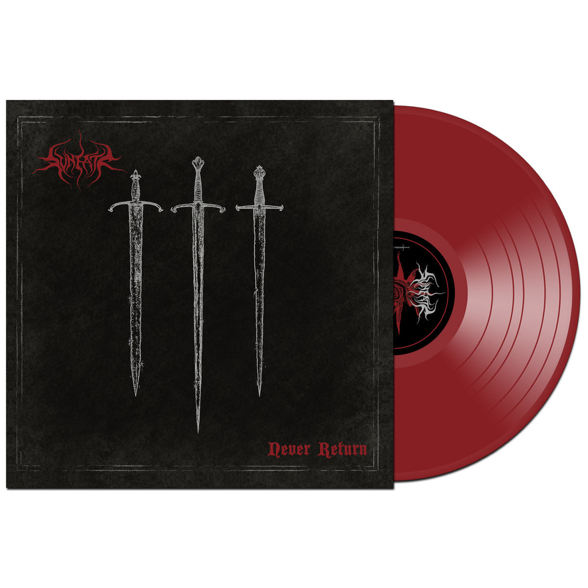 Svneatr - Never Return on Red Vinyl