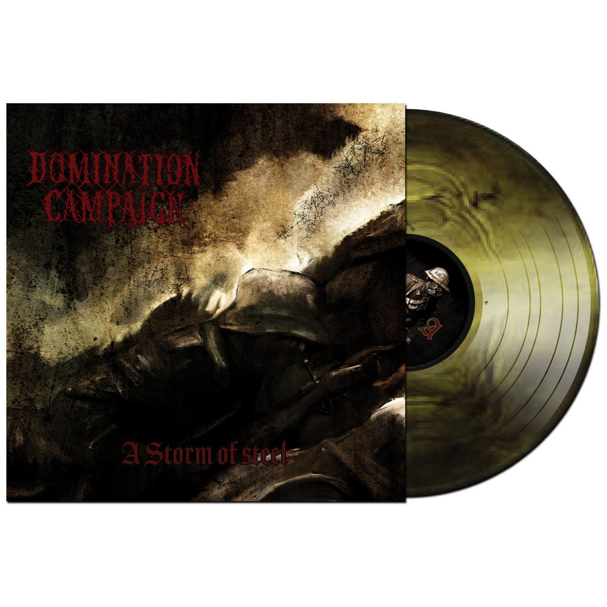 Domination Campaign - A Storm of Steel on Galaxy on Yellow/Black Vinyl