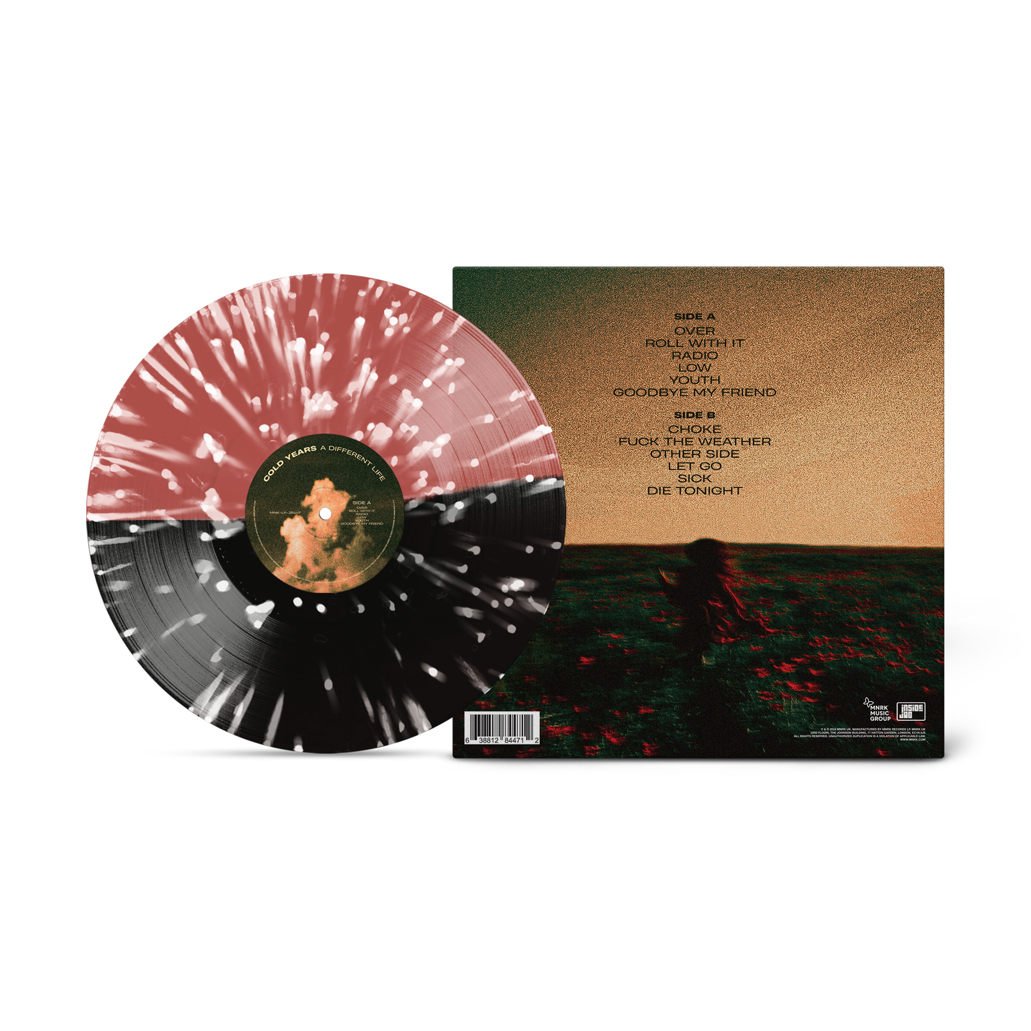 Cold Years – A Different Life Splatter Vinyl