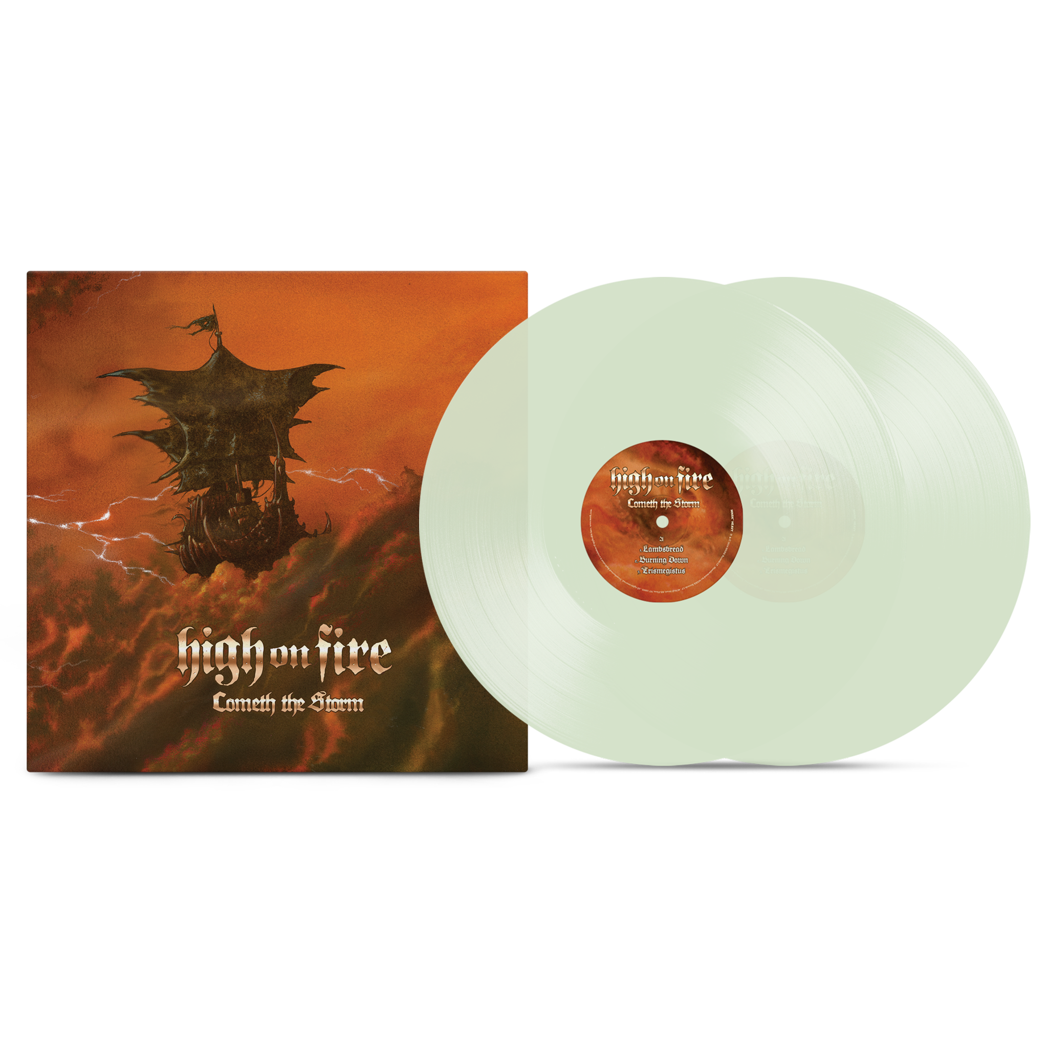 High On Fire - Cometh The Storm Coke Bottle Clear Vinyl