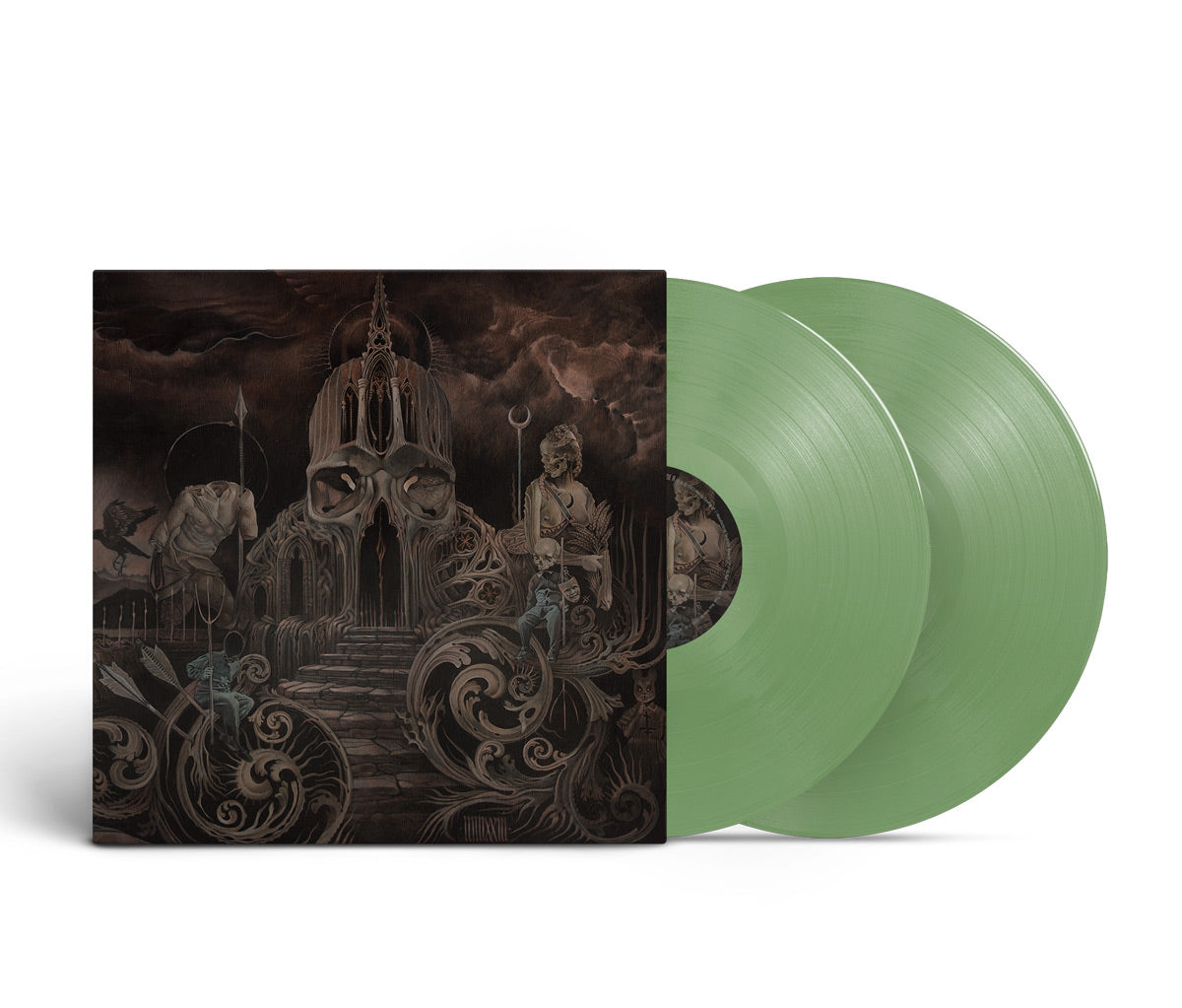 Lord Dying Clandestine Transcendence Olive Green Vinyl
