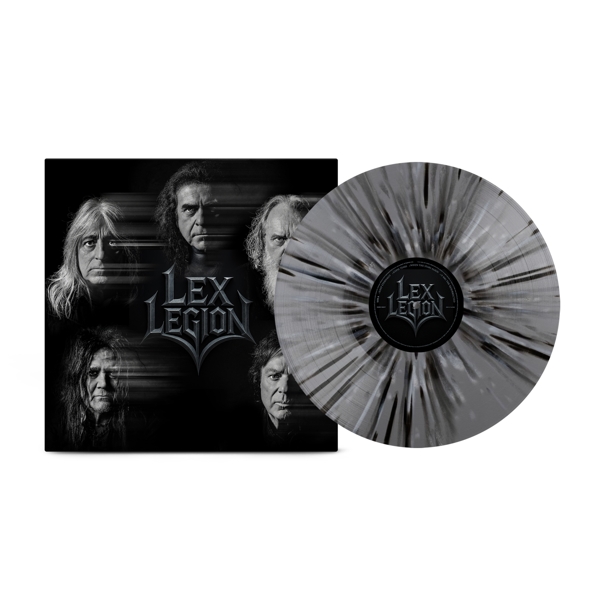 Lex Legion “Lex Legion” on Blackened Steel Splatter Vinyl