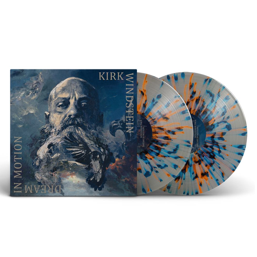 Kirk Windstein - Dream In Motion 180 Gram 2LP (Blue, Grey & Orange splatter pattern vinyl - Side D etched with band logo) with Gatefold Jacket + DL Card