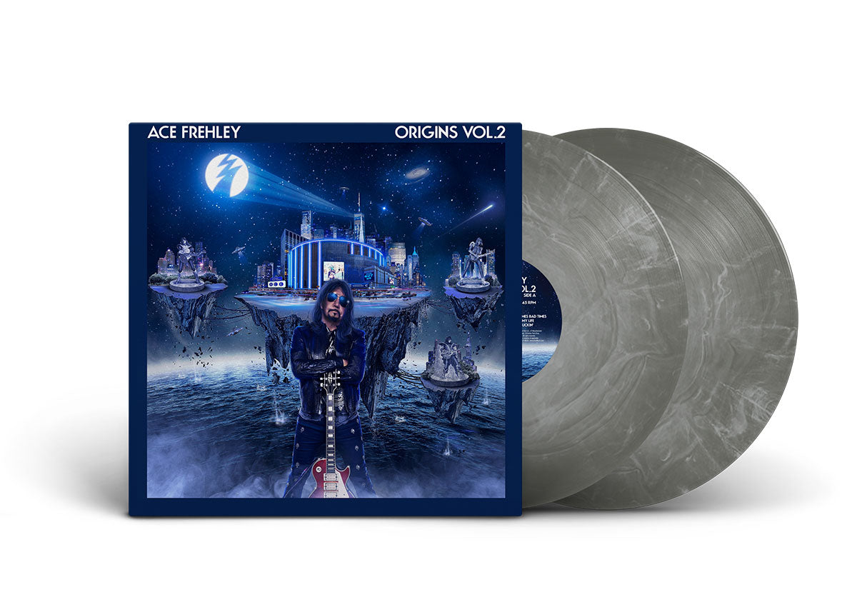 Ace Frehley "Origins Vol. II" 180 Gram 2LP Galaxy Silver Color Vinyl + Download Card