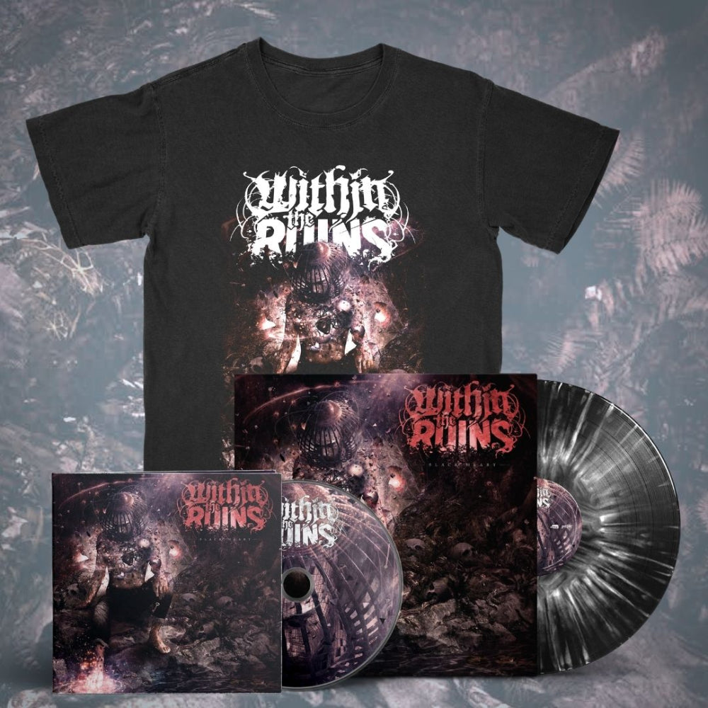 Within The Ruins - Black Heart LP + CD + T-Shirt Bundle