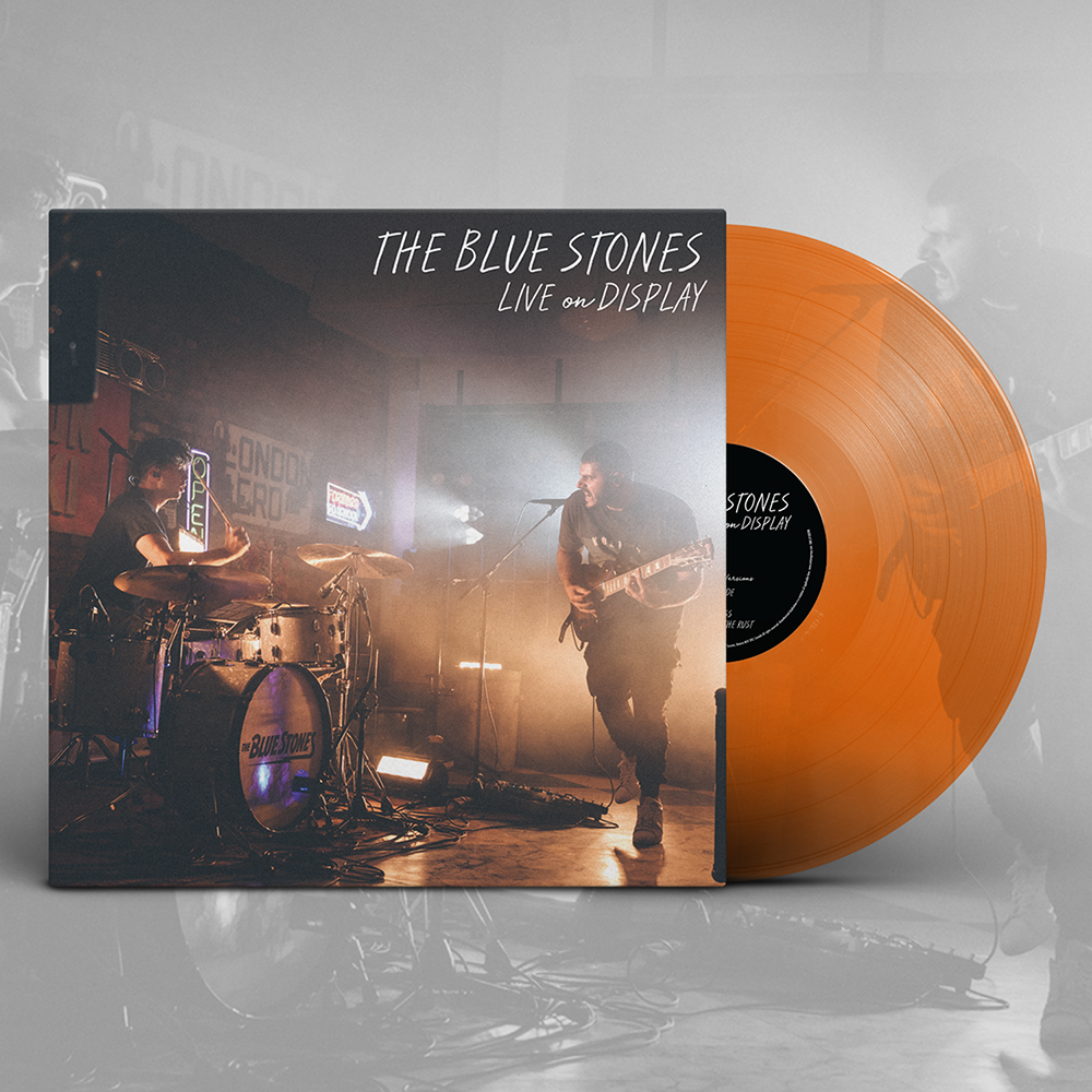 The Blue Stones - Live on Display EP - Vinyl - Translucent Orange Crush