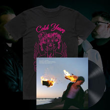 Load image into Gallery viewer, Cold Years – Good As Hell – T-Shirt (Pink on Black) &amp; PARADISE vinyl bundle

