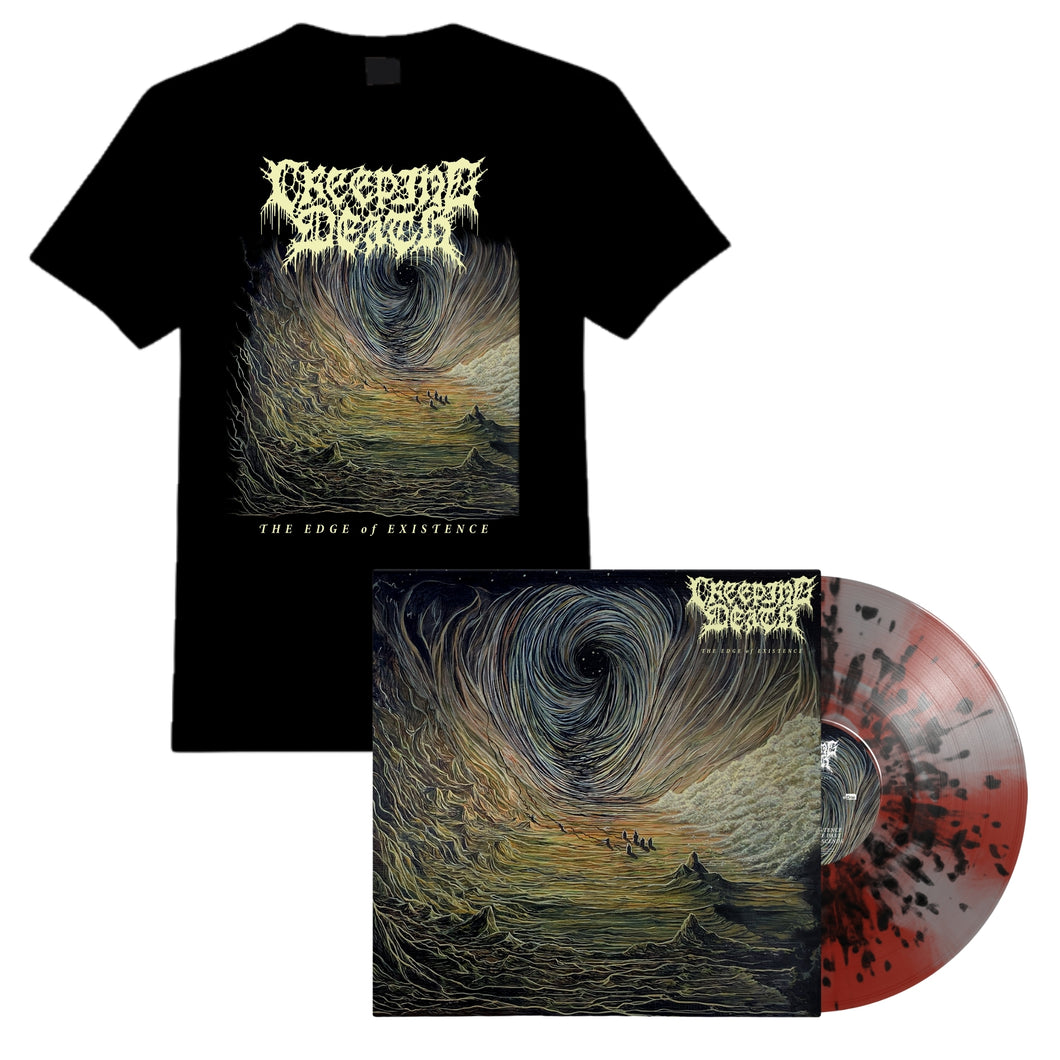 Creeping Death - The Edge of Existence LP & Tee Bundle