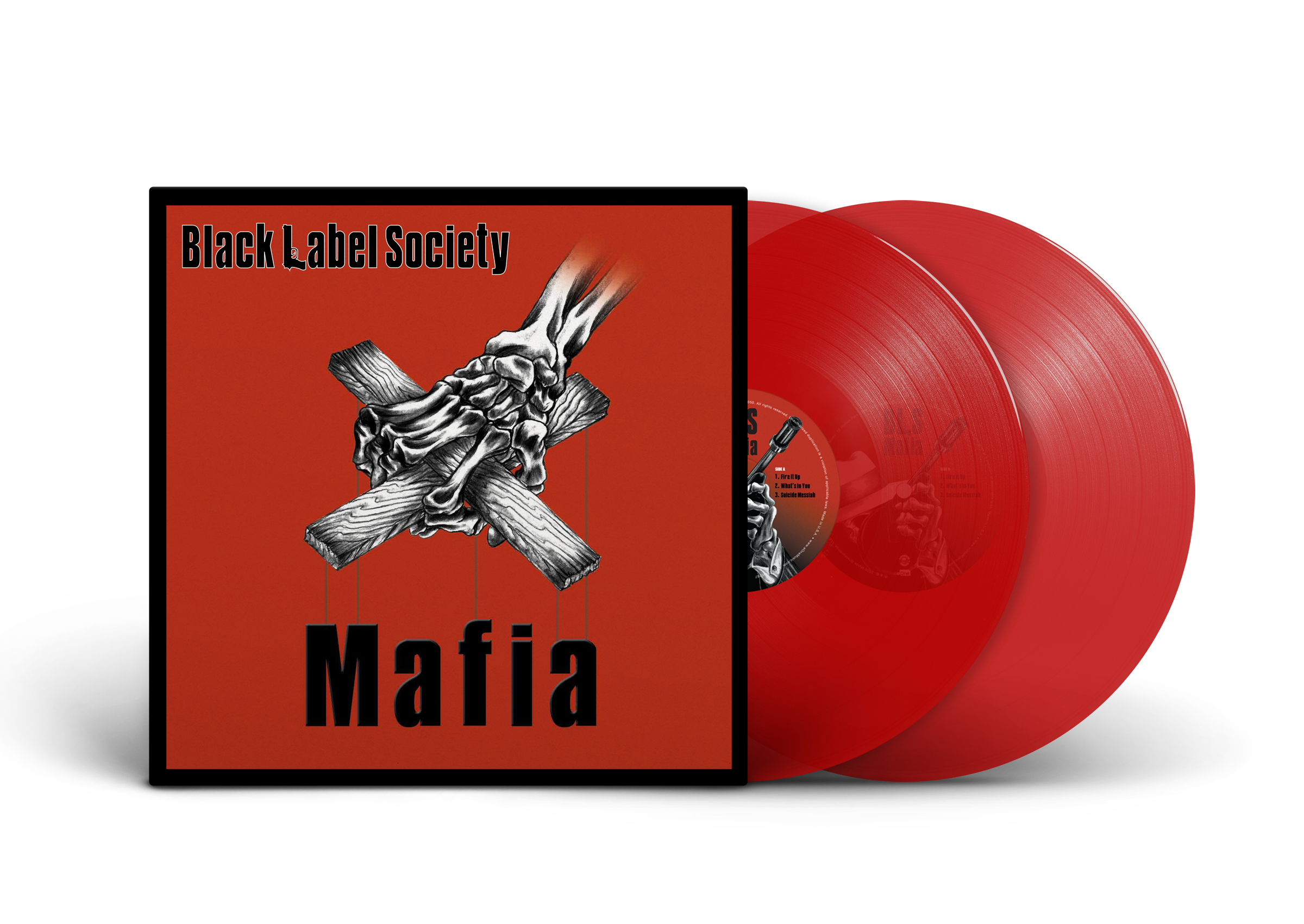 Black Label Society - Mafia Clear Red Vinyl