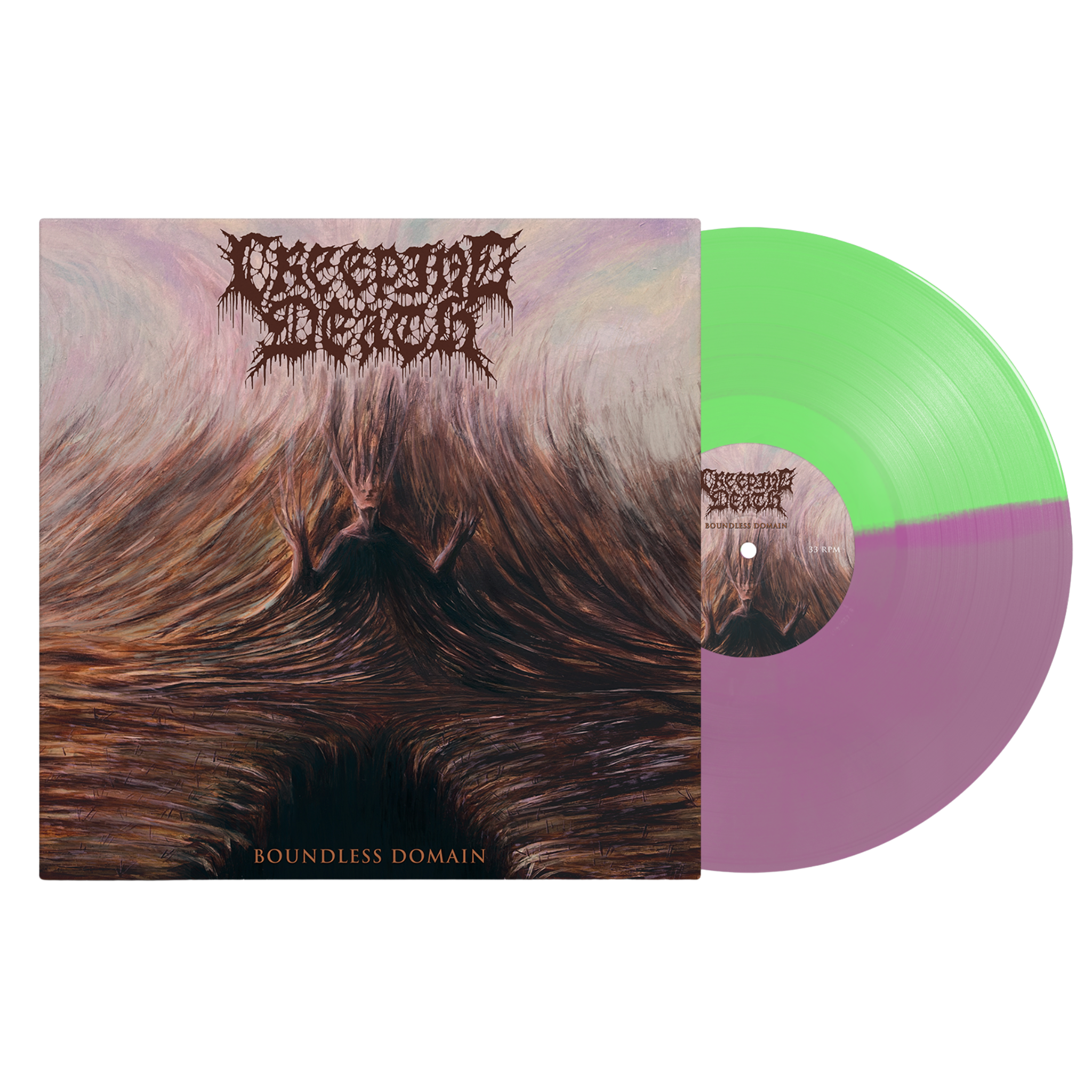 Creeping Death - Boundless Domain Half/Half Vinyl