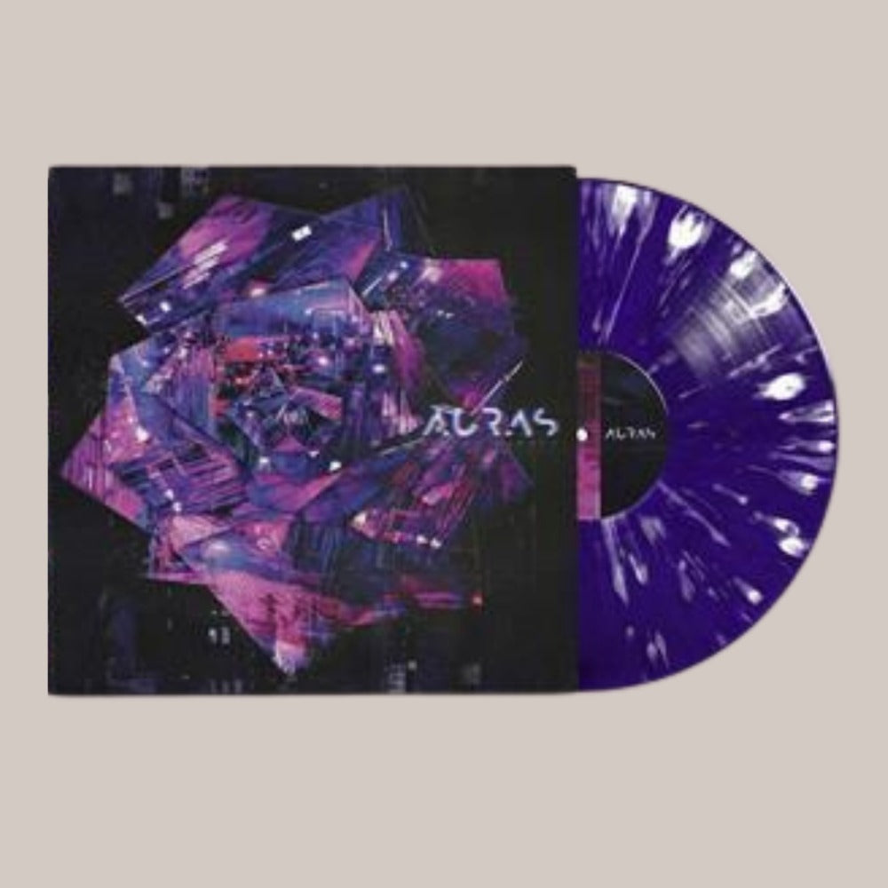 Auras - Binary Garden - LP - Purple/Pink w/White Splatter
