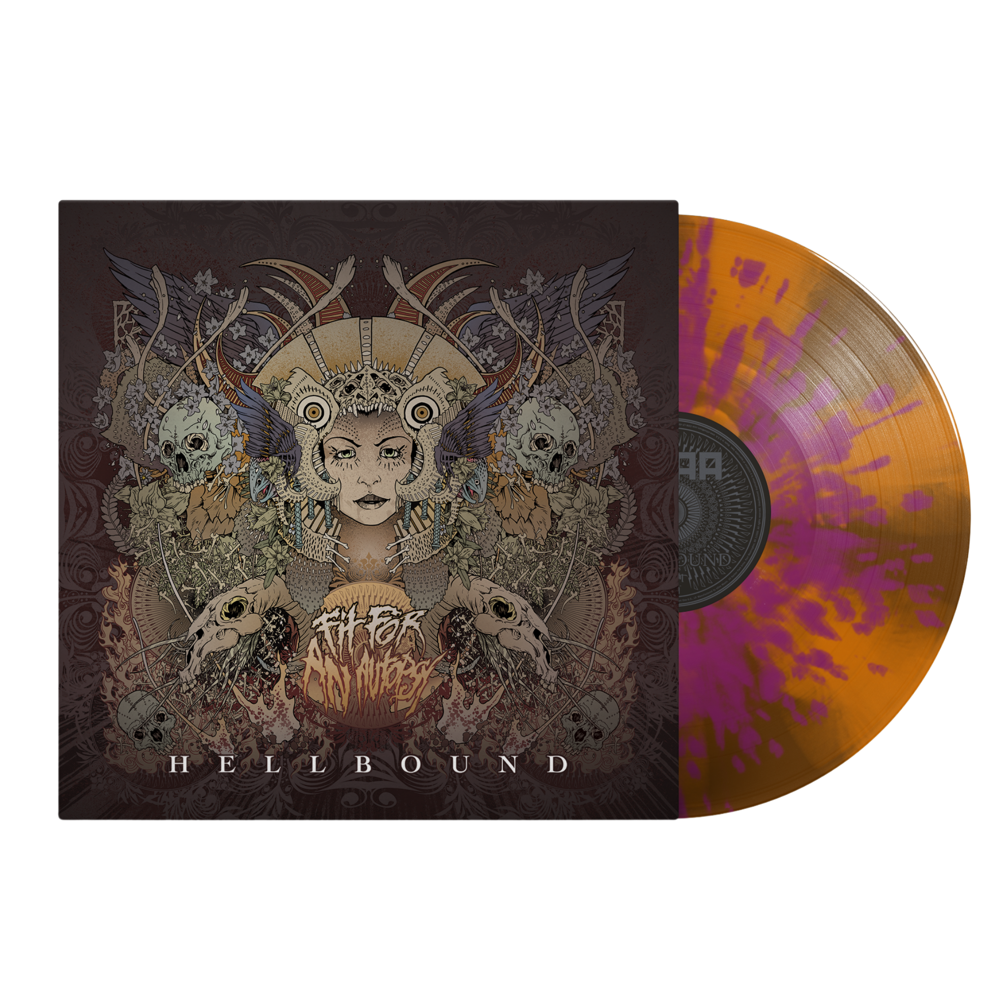 Fit For An Autopsy - Hellbound Pinwheel Splatter Vinyl