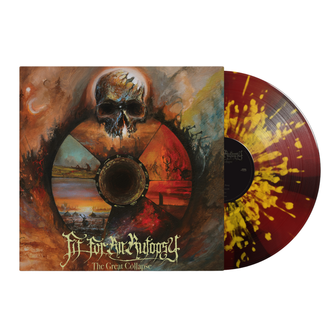 Fit For An Autopsy - The Great Collapse Pinwheel Splatter Vinyl