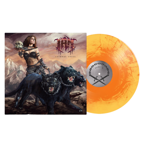 I AM - Eternal Steel Orange Galaxy Crush Vinyl