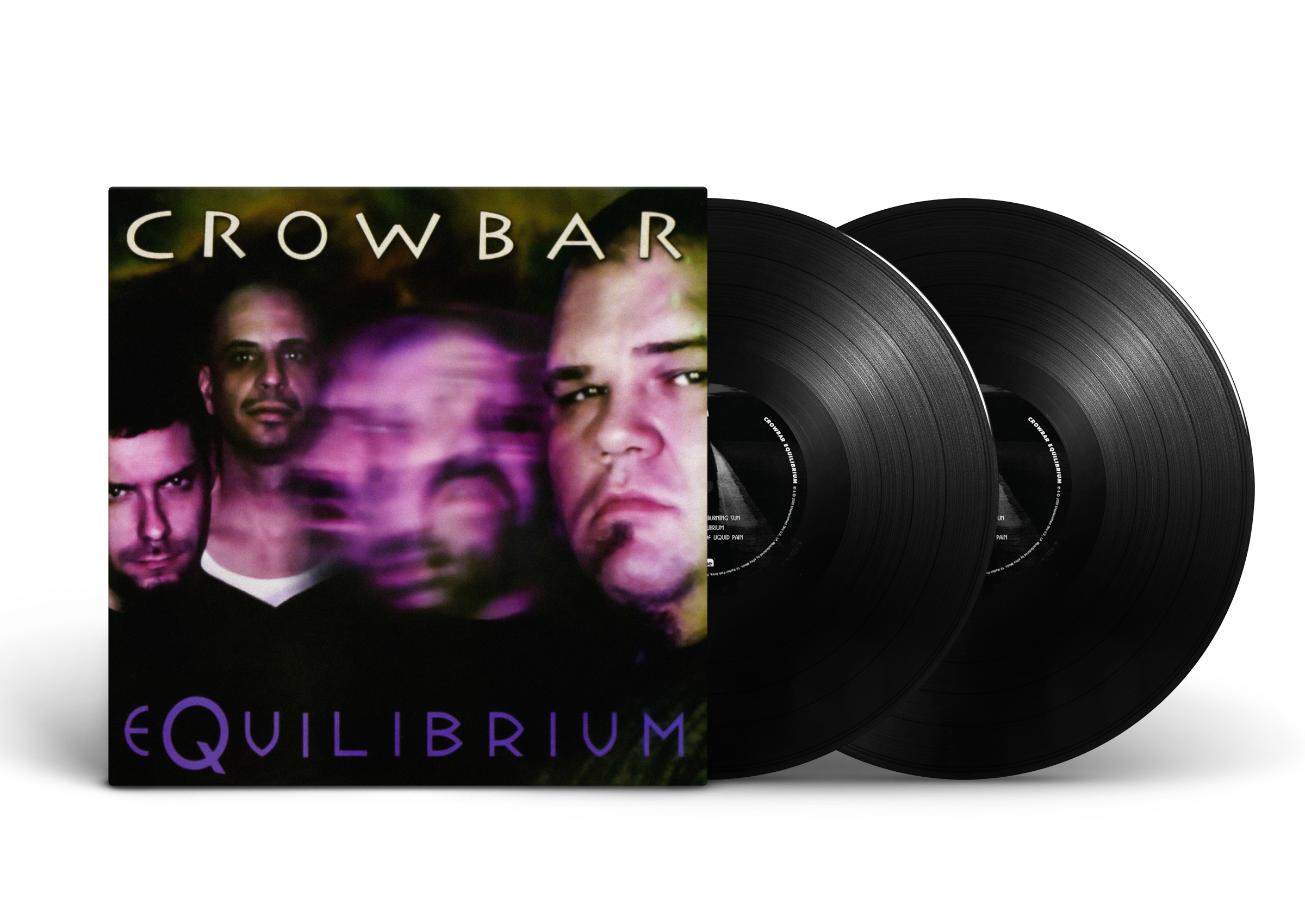 Crowbar - Equilibrium; BLACK LPs