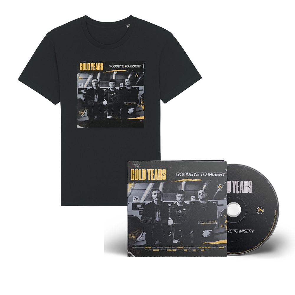 Cold Years – Goodbye To Misery - CD+T-Shirt Bundle