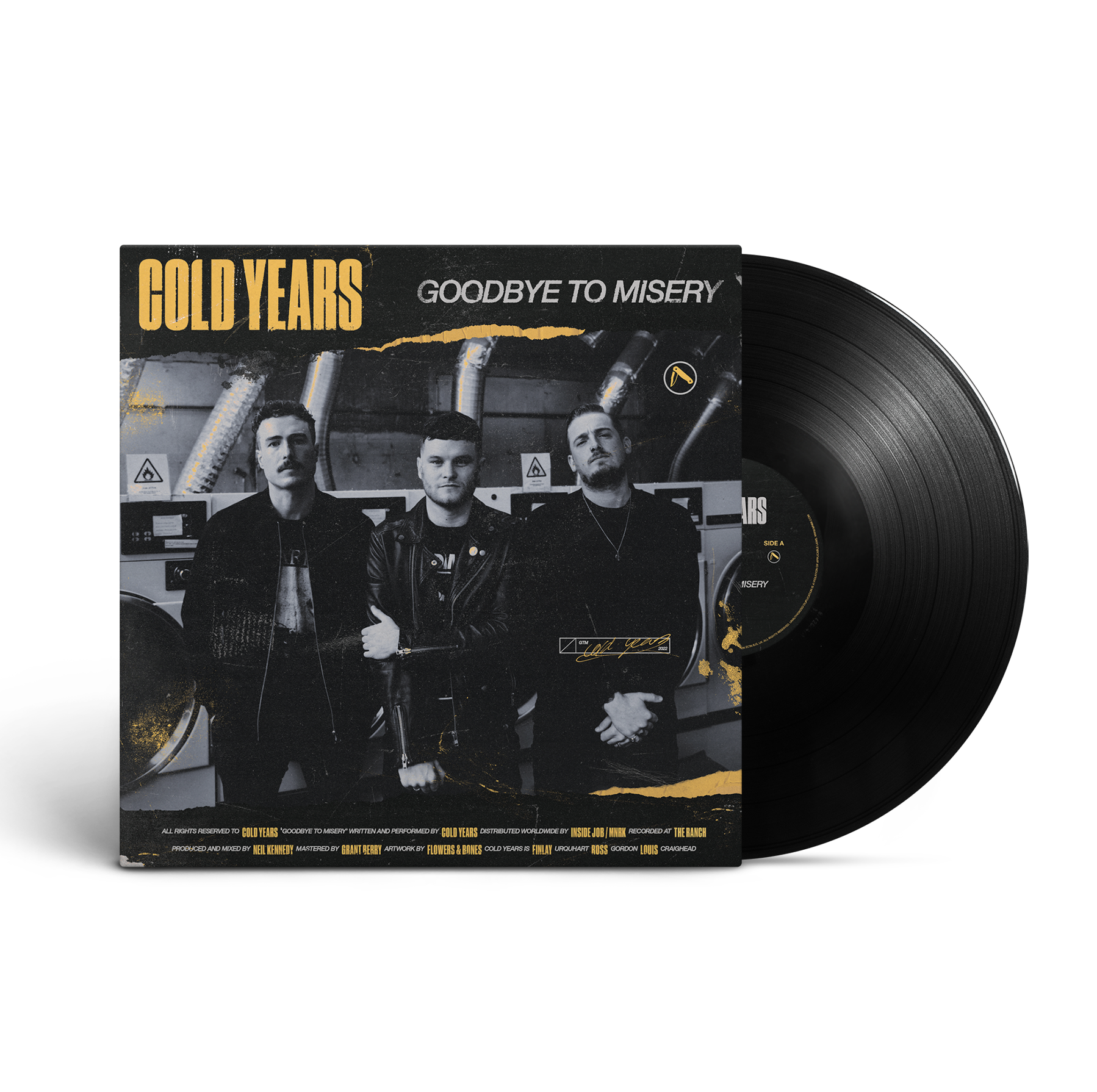 Cold Years - Goodbye To Misery - VINYL - BLACK