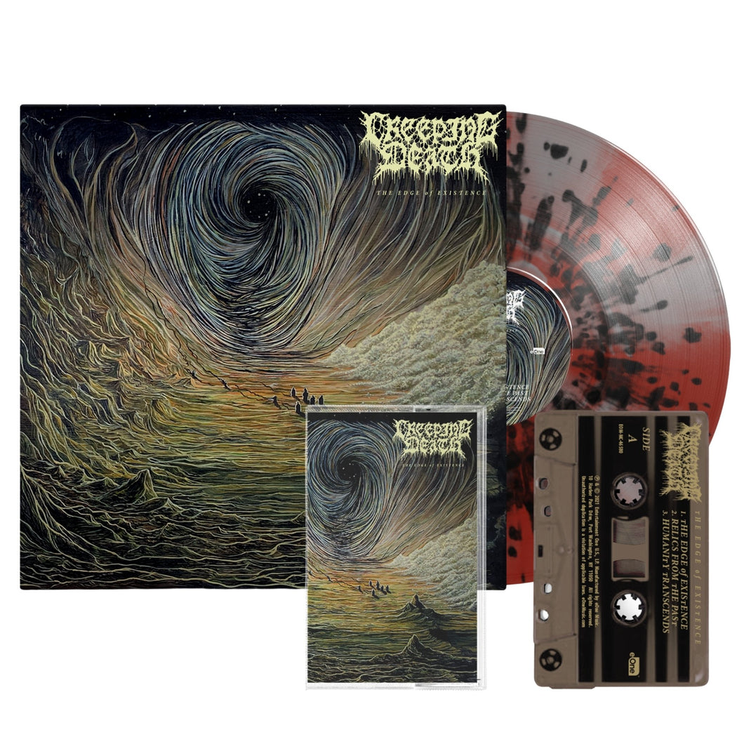 Creeping Death - The Edge Of Existence; LP Pinwheel & Cassette
