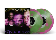 Load image into Gallery viewer, Crowbar - Equilibrium; VINYL; 2x 180Gramm ASide/BSide: Opaque Violet, Opaque Olive Green, Opaque Silver LPs
