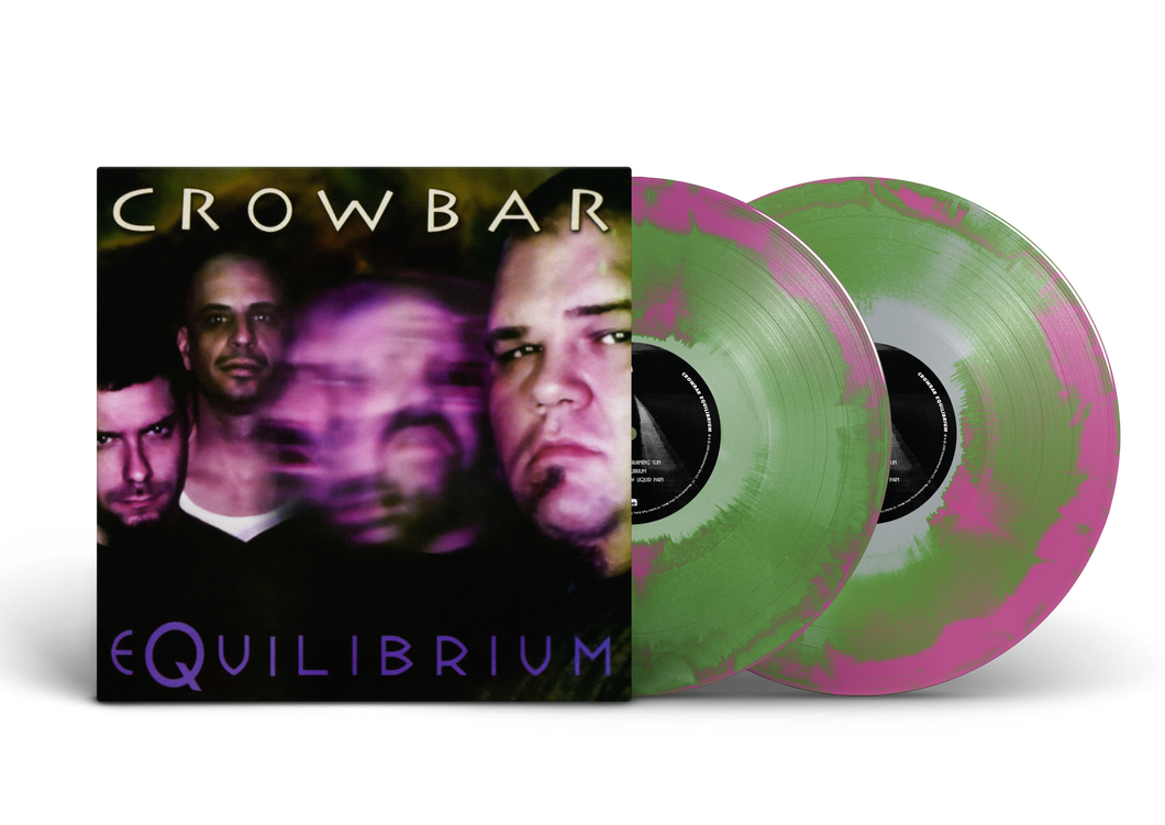 Crowbar - Equilibrium; VINYL; 2x 180Gramm ASide/BSide: Opaque Violet, Opaque Olive Green, Opaque Silver LPs