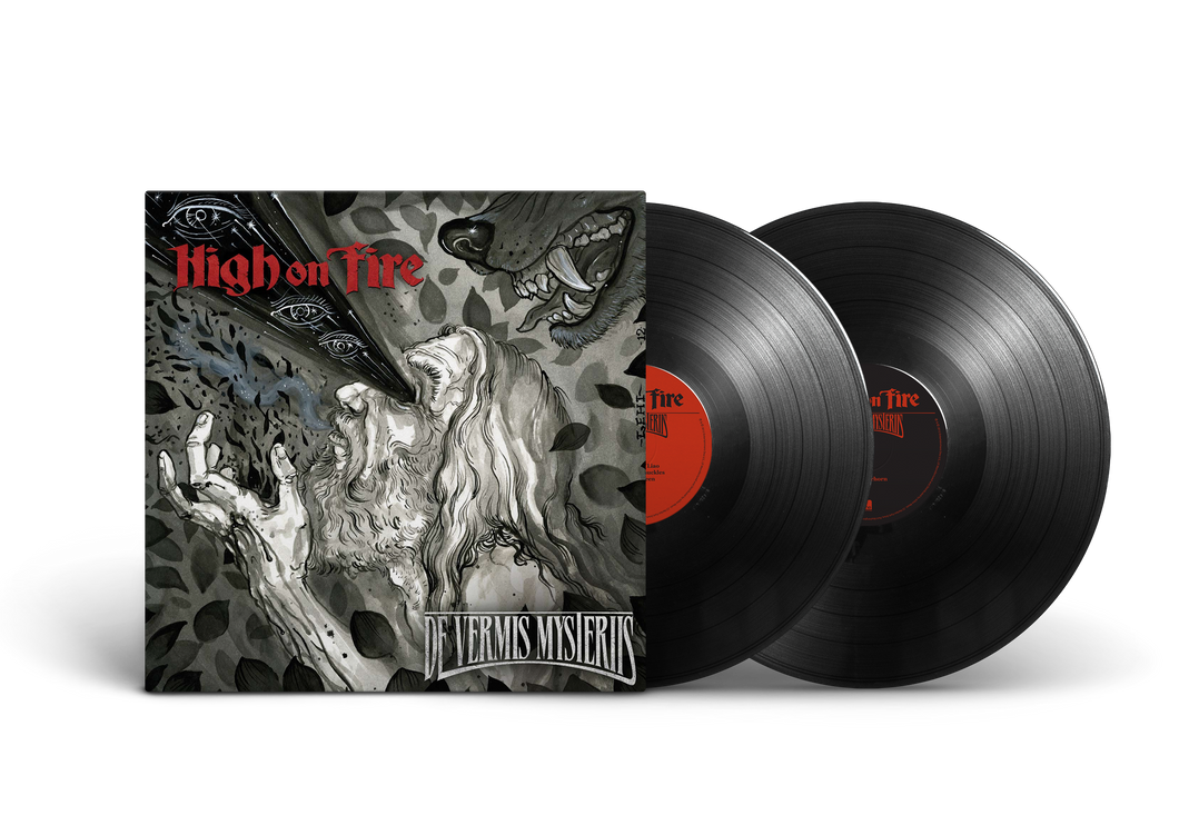 High On Fire - De Vermis Mysteriis; 2x 140 Gramm Black Vinyl in a gatefold sleeve with generic download card