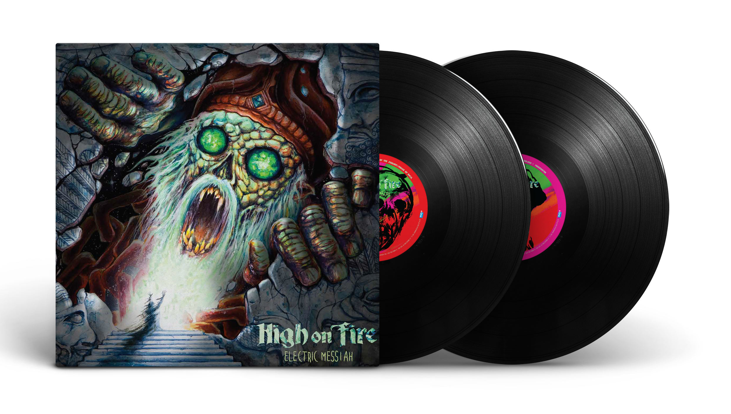 High On Fire - Electric Messiah; 2x 140Gramm Black Vinyl