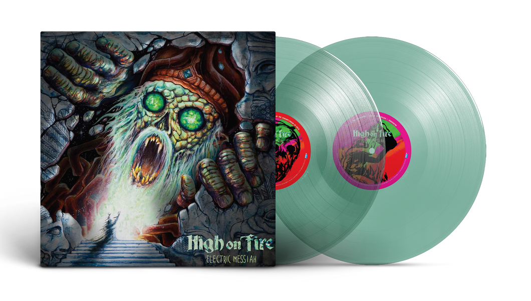 High On Fire - Electric Messiah; 2x 180Gramm Colored Coke Bottle Clear Vinyl
