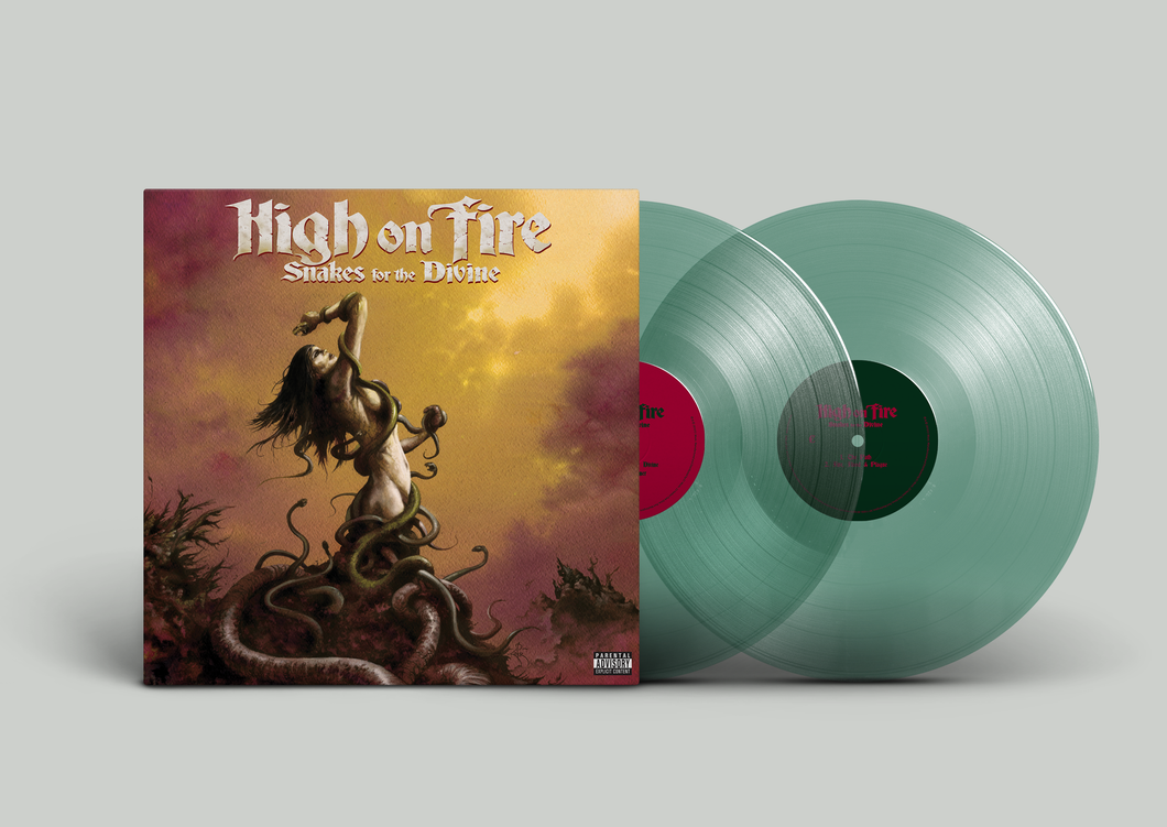 High On Fire - Snakes For The Divine - VINYL - Cokebottle clear 2x 180GR