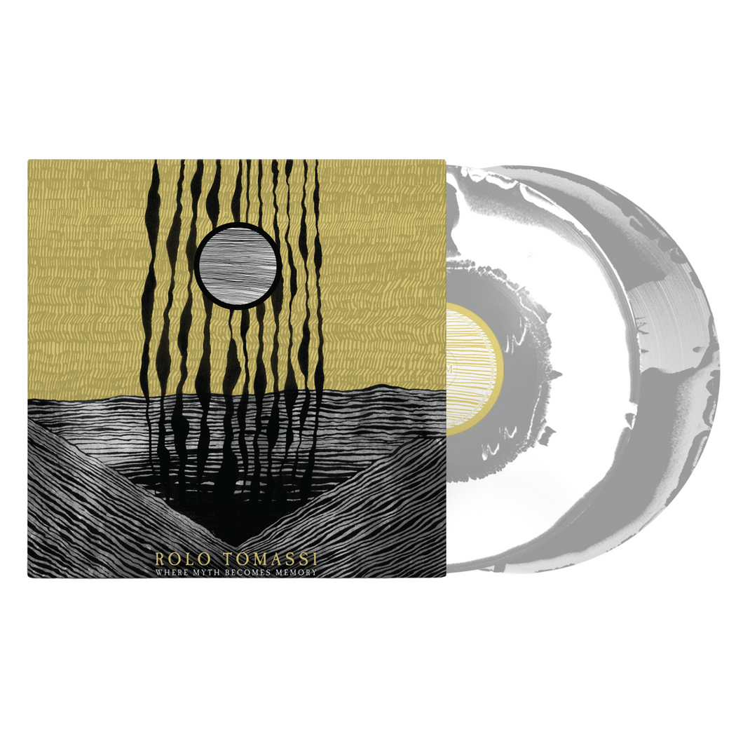 Rolo Tomassi - Where Myth Becomes Memory - VINYL - 2x 180 GR COLORED VINYL A Side/B Side Opaque White and Opaque Silver