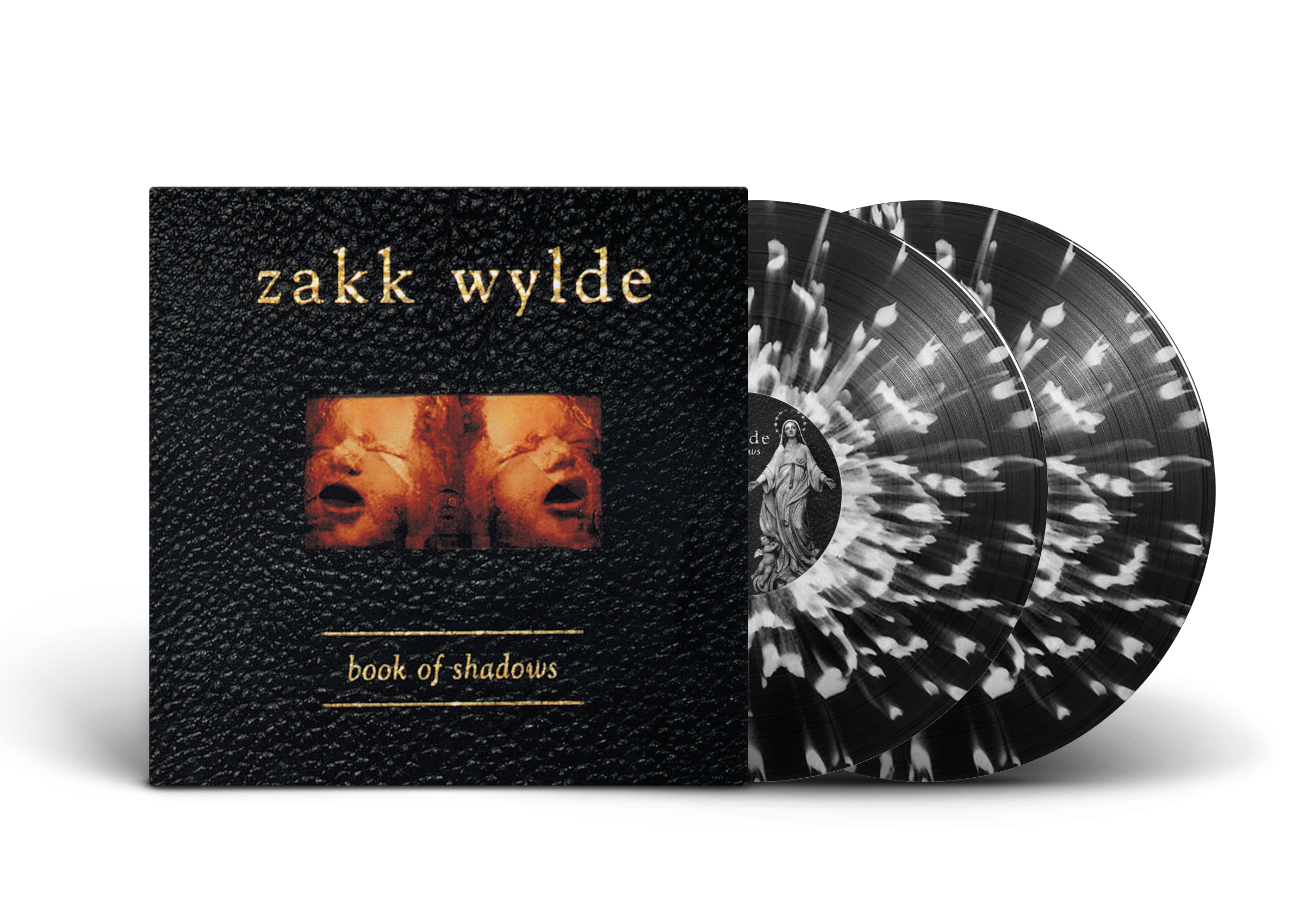 Zakk Wylde - Book Of Shadows; 2x 180 Gramm Black with heavy Opaque White splatter LPs; Gatefold jacket; DL card